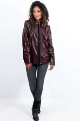 Women's leather jacket Bella